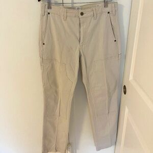 Gap Vintage Worker White Pants